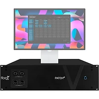 Flock Audio Patch VT 128-point Digitally Controlled Analog Patchbay