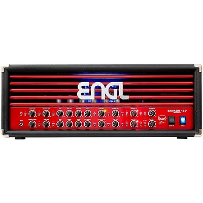 ENGL E610II Obscura Signature Savage 120 Limited-Edition 120W Tube Guitar Amp Head Black/Red