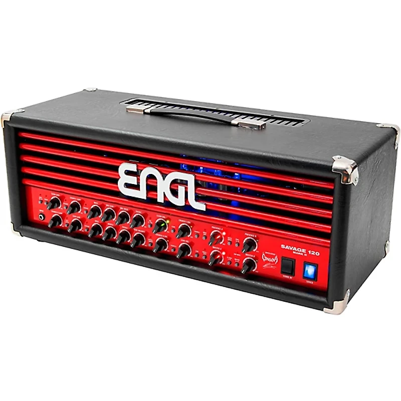 ENGL E610II Obscura Signature Savage 120 Limited-Edition 120W Tube Guitar Amp Head Black/Red