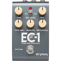 Strymon EC-1 Single Head dTape Echo Effects Pedal Gray