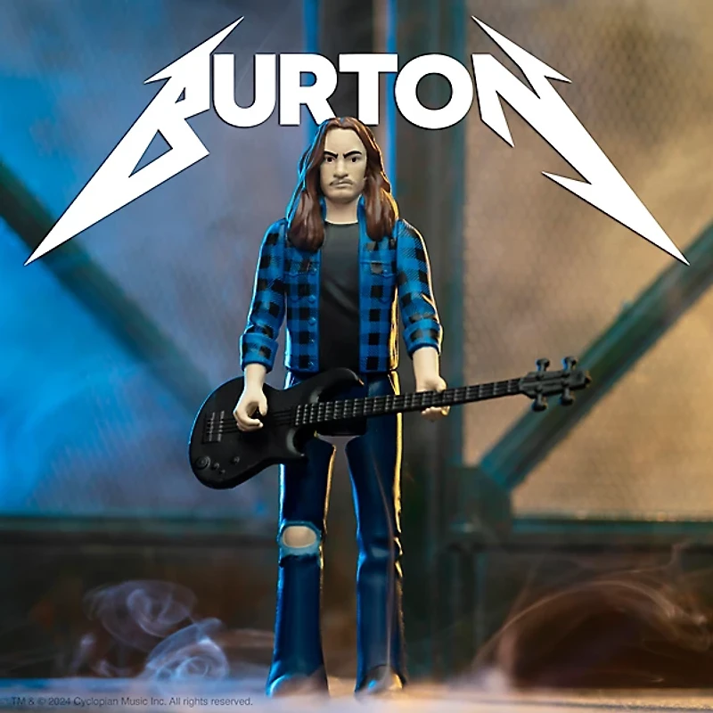 Super7 Super7 ReAction Figures - Cliff Burton