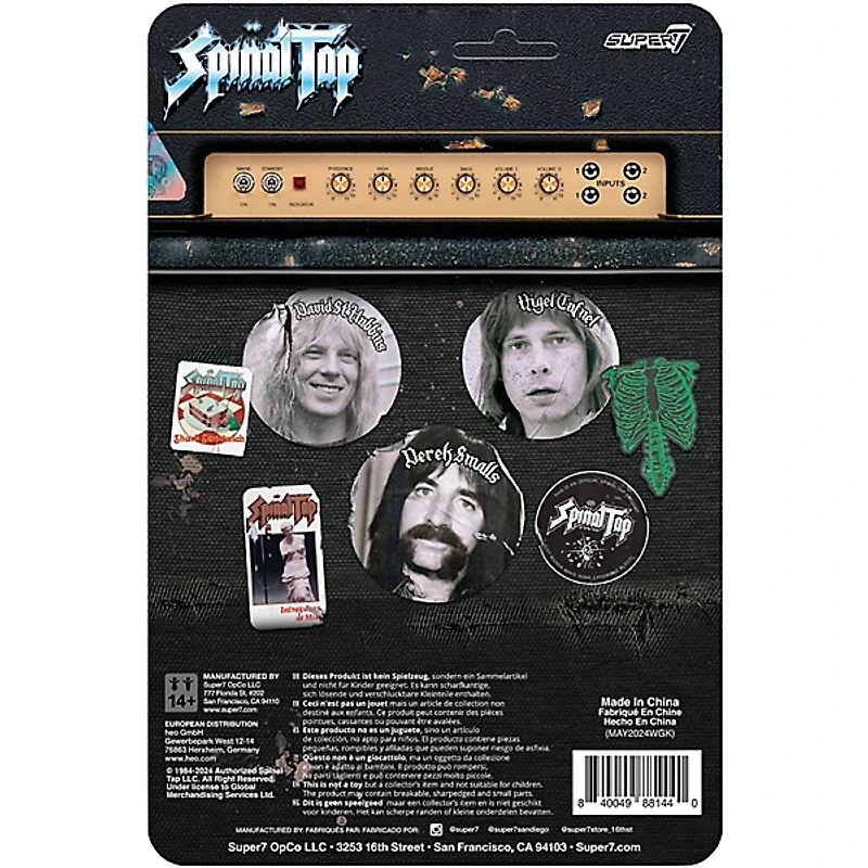 Super7 Super7 ReAction Figures - Spinal Tap Derek Smalls