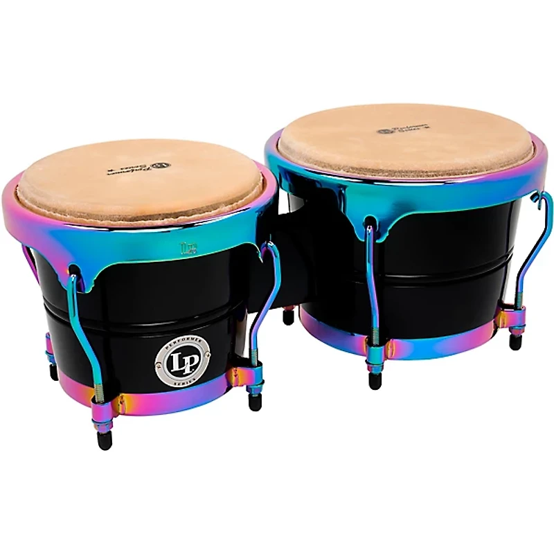 LP Performer Series Bongos - Piano Black