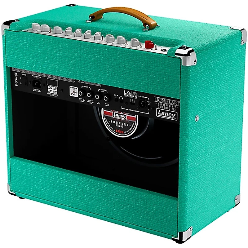 Laney Lionheart Foundry LFSUPER60-112 60W 1x12 Guitar Combo Amp Sea Foam Green