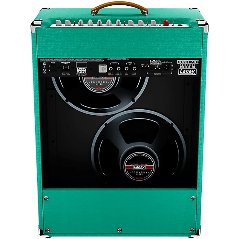 Laney Lionheart Foundry LFSUPER60-212 60W 2x12 Guitar Combo Amp Sea Foam Green