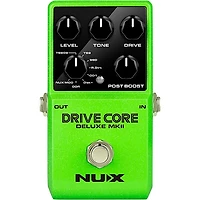 NUX Drive Core Deluxe MKII Overdrive Effects Pedal Green