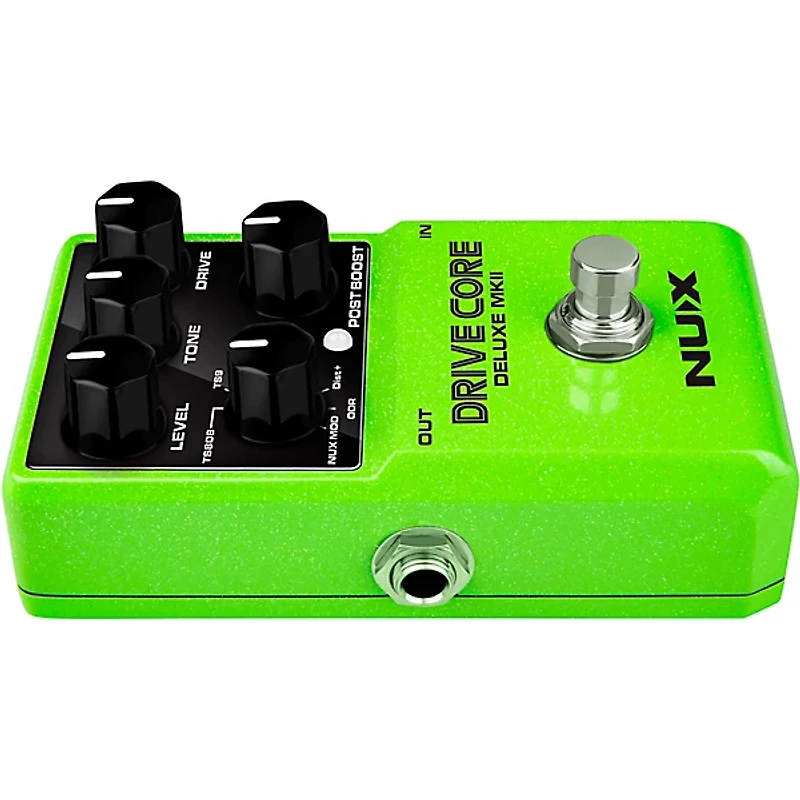NUX Drive Core Deluxe MKII Overdrive Effects Pedal Green
