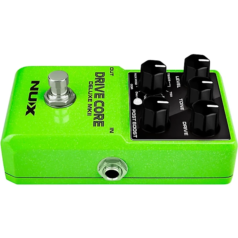 NUX Drive Core Deluxe MKII Overdrive Effects Pedal Green