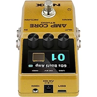 NUX Amp Core Studio Amp Modeling Pedal Gold