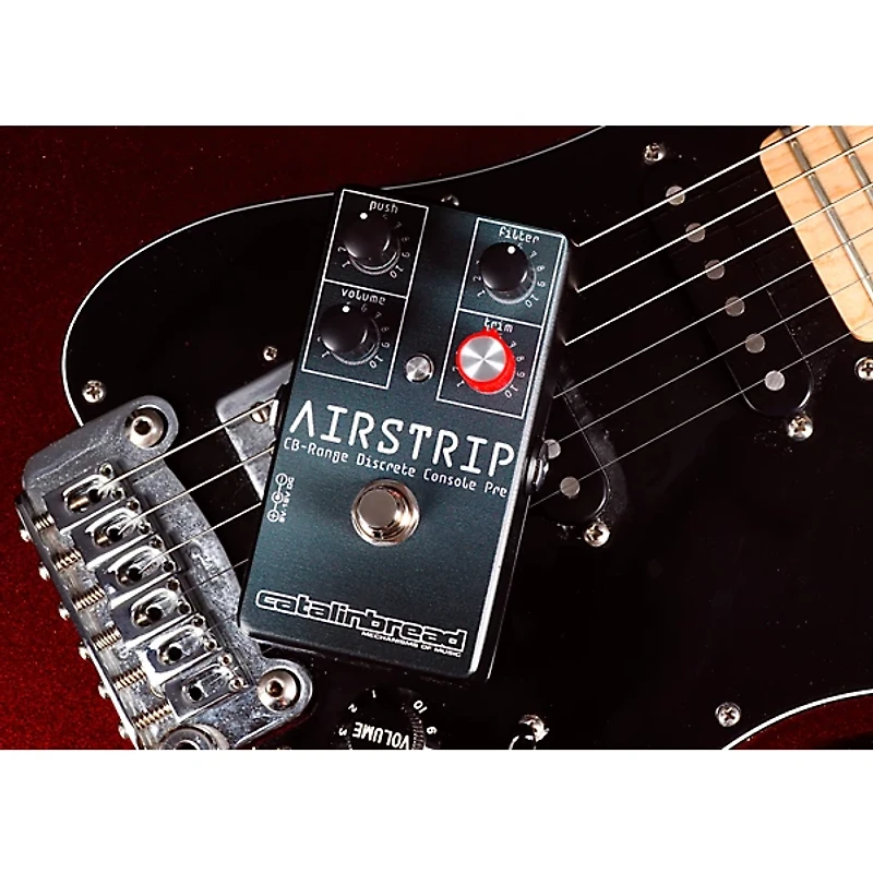 Catalinbread Airstrip Console Pre Pedal Black