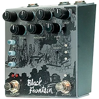 Old Blood Noise Endeavors Black Fountain Stereo Delay Effects Pedal Slate