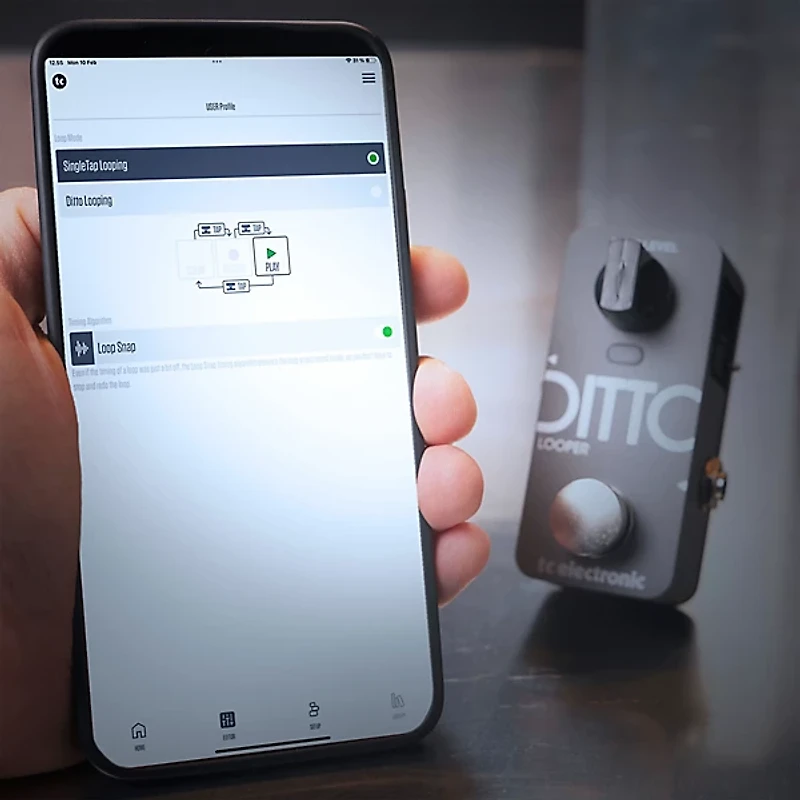 TC Electronic Ditto 2 Looper Pedal Gray