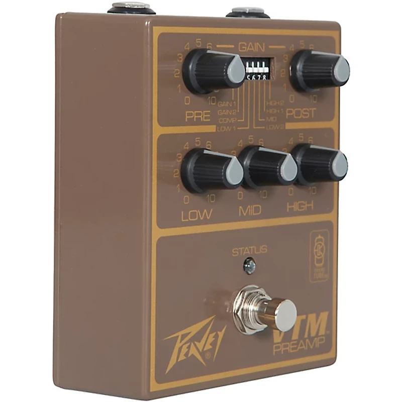 Peavey VTM Preamp Pedal Brown and Gold