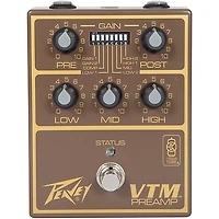 Peavey VTM Preamp Pedal Brown and Gold