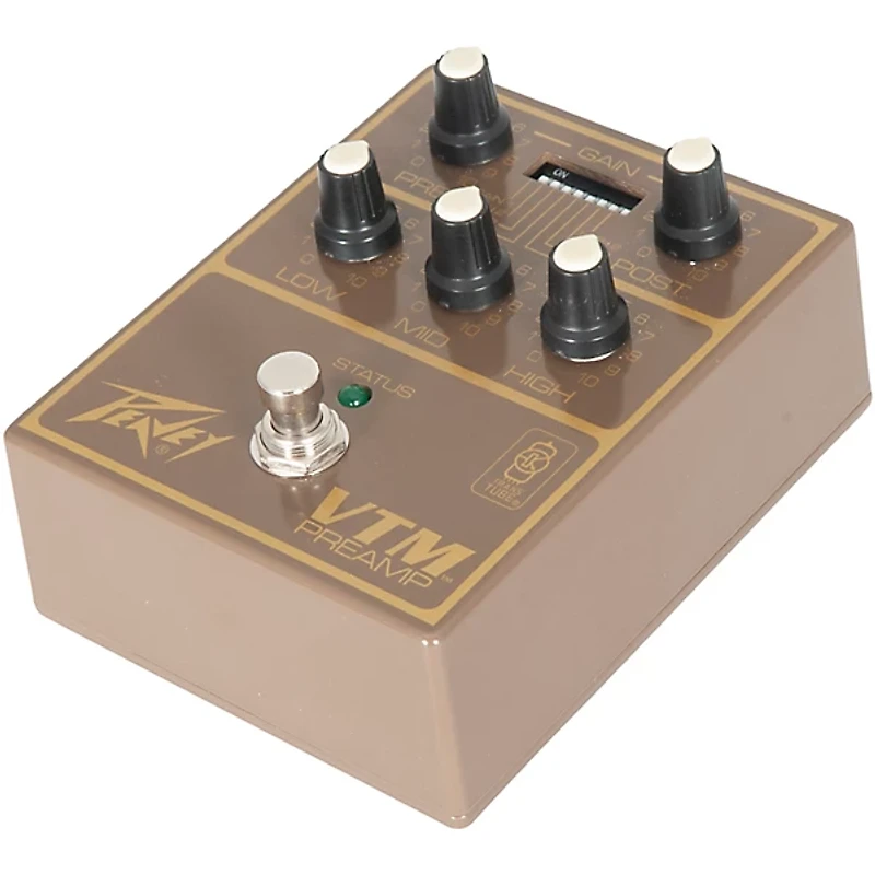 Peavey VTM Preamp Pedal Brown and Gold