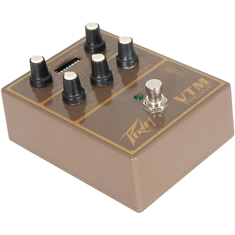 Peavey VTM Preamp Pedal Brown and Gold