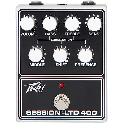 Peavey Session-LTD 400 Preamp Pedal Black and White