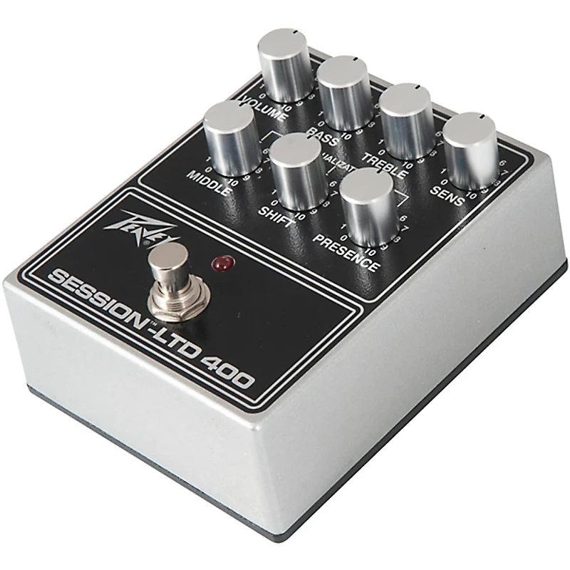 Peavey Session-LTD 400 Preamp Pedal Black and White