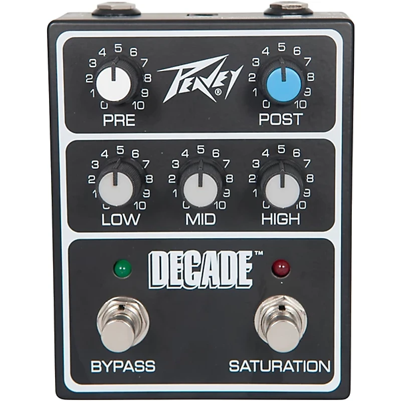 Peavey Decade Preamp Pedal Black