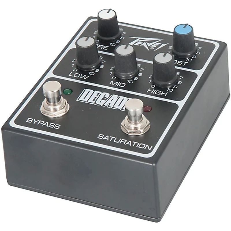 Peavey Decade Preamp Pedal Black