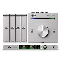 Universal Audio Apollo X16D Ultimate 18x20 TB Audio Interface Dante With Four Apollo e1x Remote-Controllable Unison Preamps & Apollo e2M Headphone Amp