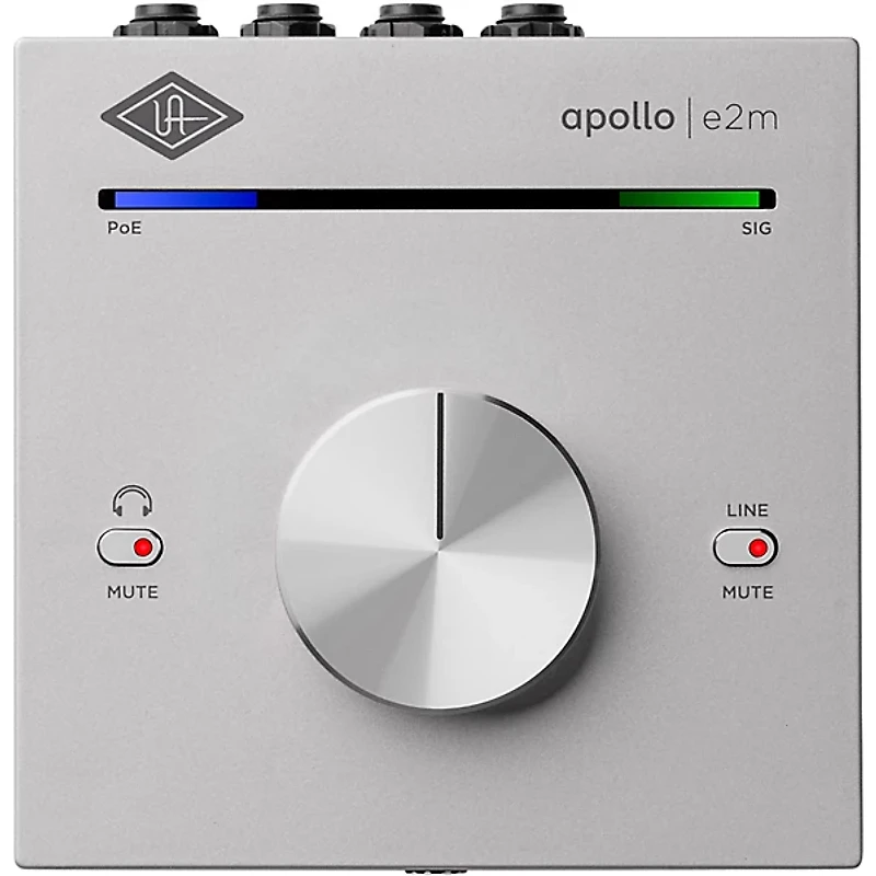 Universal Audio Apollo X16D Essentials+ 18x20 TB Audio Interface Dante With Four Apollo e1x Remote-Controllable Unison Preamps & Apollo e2M Headphone Amp