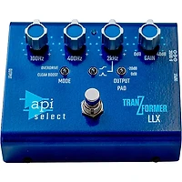 API TranZformer LLX Bass EQ/Boost Effects Pedal Blue