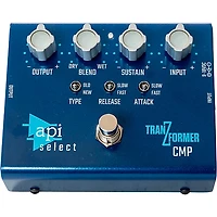 API TranZformer CMP Compressor Effects Pedal Blue