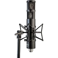 Peluso Microphone Lab P-24 Stereo Large Diaphragm Condenser Tube Microphone Kit. Matte Black