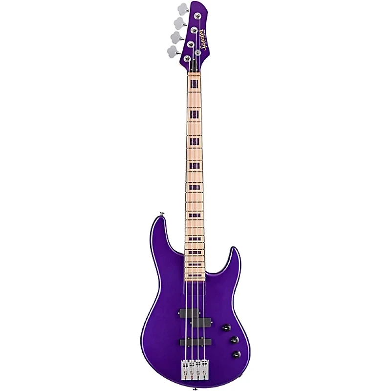 Spector NC-4 Frank Bello Electric Bass Guitar Metallic Purple