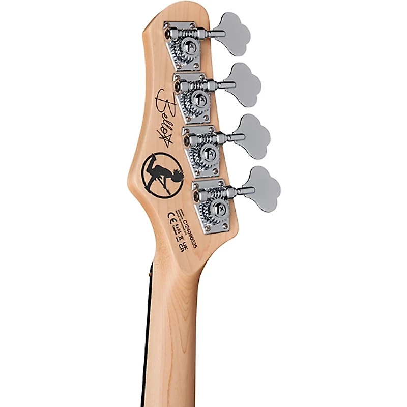 Spector NC-4 Frank Bello Electric Bass Guitar Metallic Purple