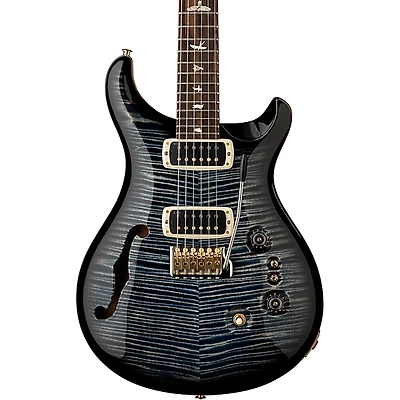 PRS 40th Anniversary Custom 24-08 Semi-Hollow Limited Edition Electric Guitar Faded Whale Blue Smokeburst
