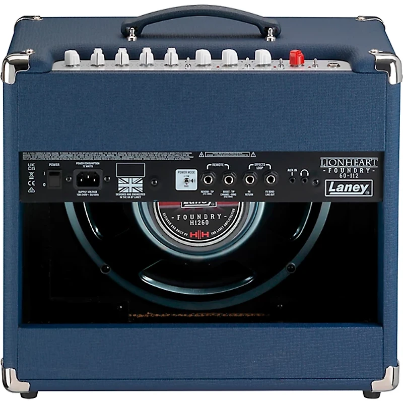 Laney Lionheart Foundry LF60-112 60W 1x12 Guitar Combo Amp Blue