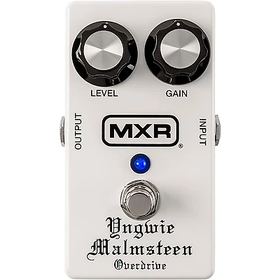 MXR Yngwie Malmsteen Overdrive Effects Pedal White