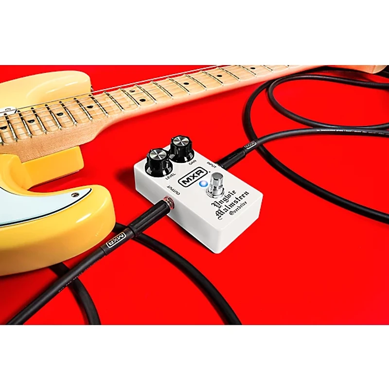 MXR Yngwie Malmsteen Overdrive Effects Pedal White