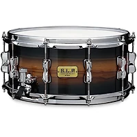 TAMA S.L.P. Bubinga/Maple Snare Drum 14 x 6.5 in. Midnight Zebrawood Burst