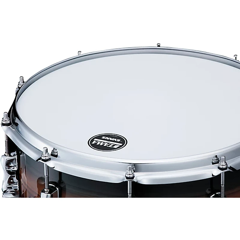 TAMA S.L.P. Bubinga/Maple Snare Drum 14 x 6.5 in. Midnight Zebrawood Burst
