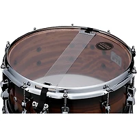 TAMA S.L.P. Bubinga/Maple Snare Drum 14 x 6.5 in. Midnight Zebrawood Burst