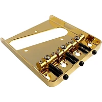 AxLabs Tele-Style Steel Plate Bridge with Brass Swivel Saddles