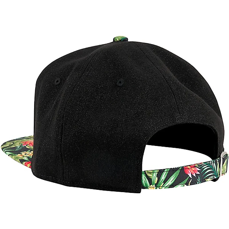 Martin Flat Brim Baseball Cap - O'ahu Logo, Black