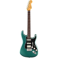 Fender American Professional Classic Stratocaster HSS Rosewood Fingerboard Electric Guitar Faded Sherwood Green Metallic
