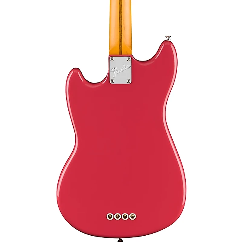 Fender American Professional Classic Mustang Bass Maple Fingerboard Faded Dakota Red