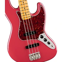 Fender American Professional Classic Jazz Bass Maple Fingerboard Faded Dakota Red