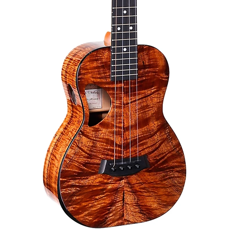 Kanile'a Ukulele DK Pro Series Master Grade Hawaiian Koa Tenor Ukulele Natural
