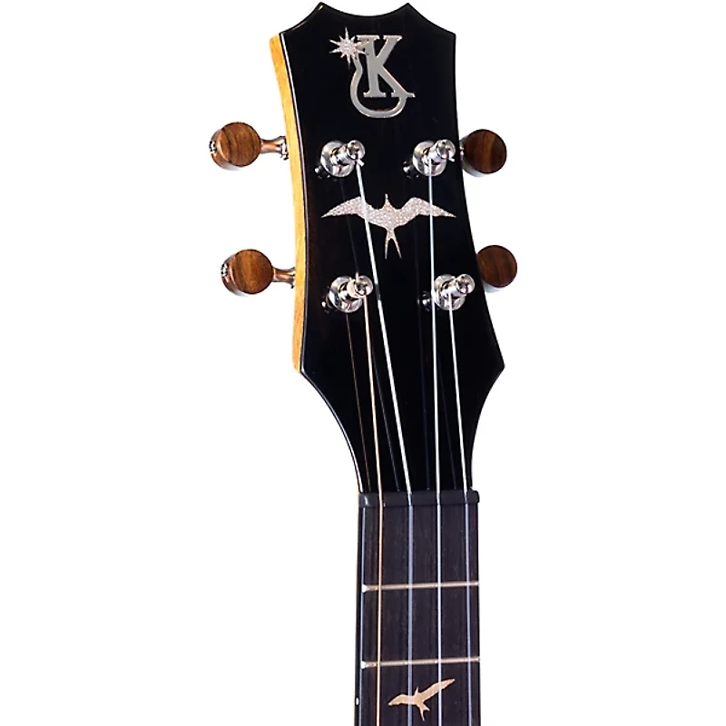 Kanile'a Ukulele Platinum X Limited-Edition Master Grade Hawaiian Koa Tenor Ukulele Natural