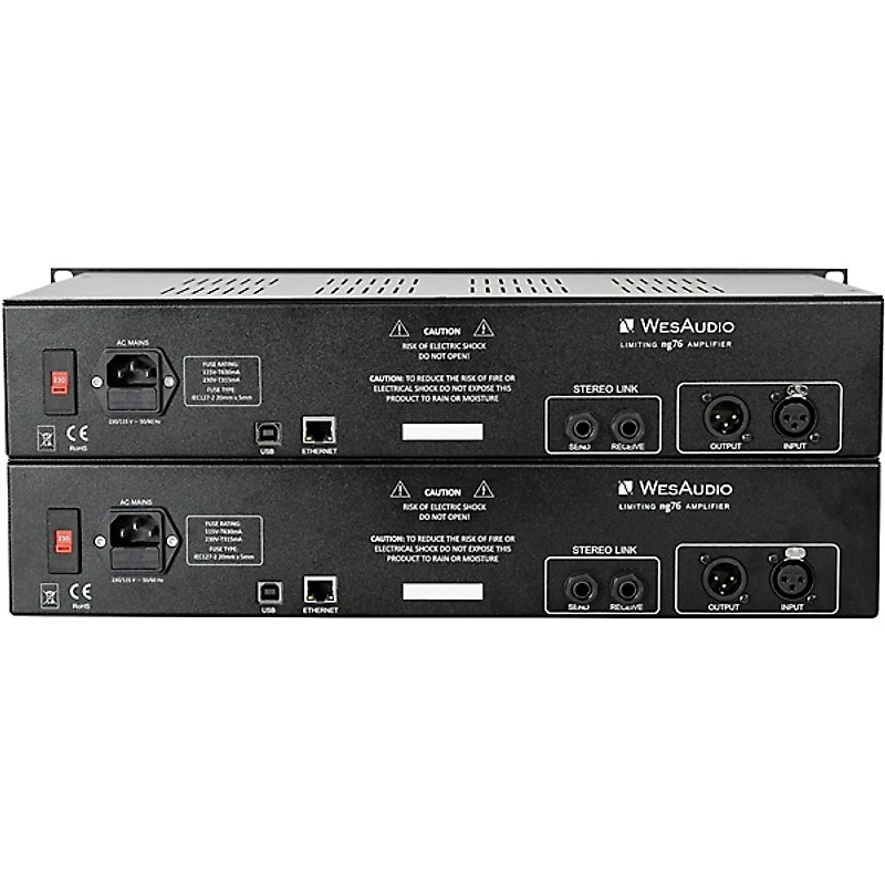 WesAudio ng76 FET Compressor - Stereo Pair