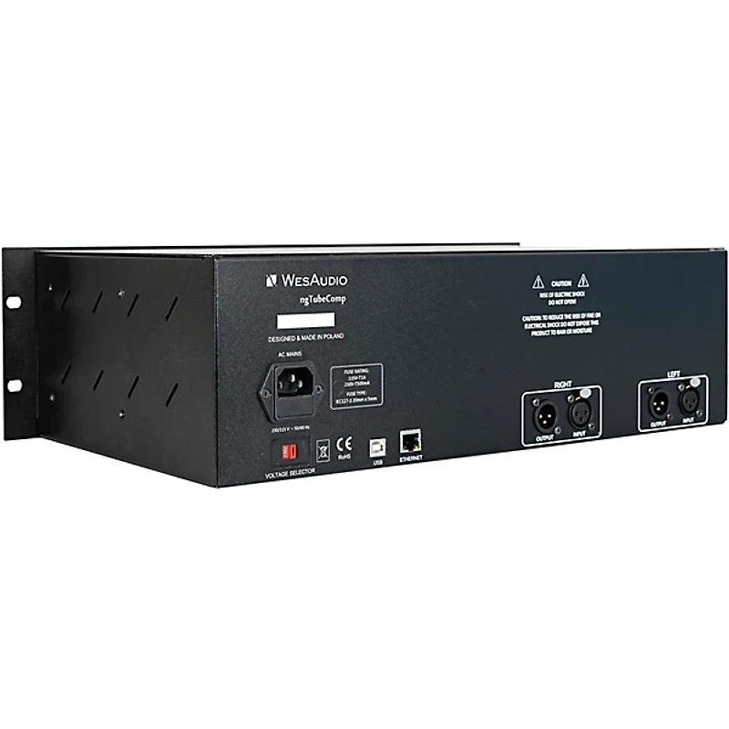 WesAudio ngTubeComp Tube Compressor With Digital Recall And Automation