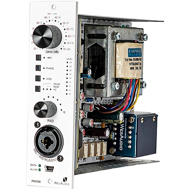WesAudio _PHOEBE 500 Series Analog Preamp with Digital Recall
