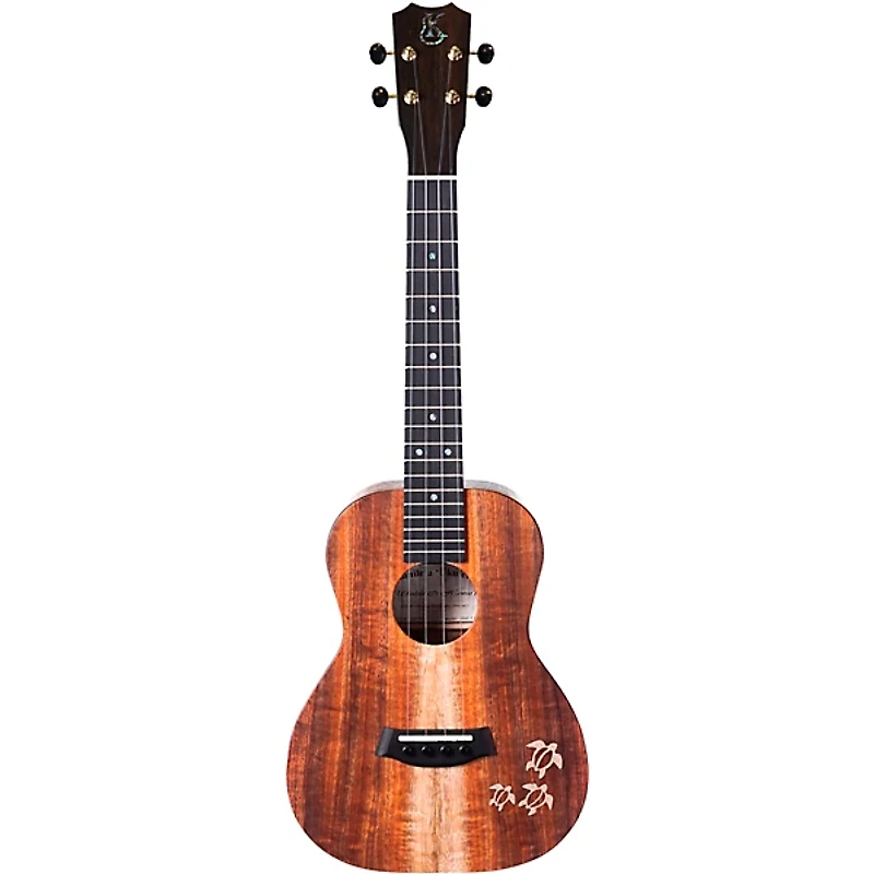 Kanile'a Ukulele Honu Natural Series Hawaiian Koa Tenor Ukulele Natural