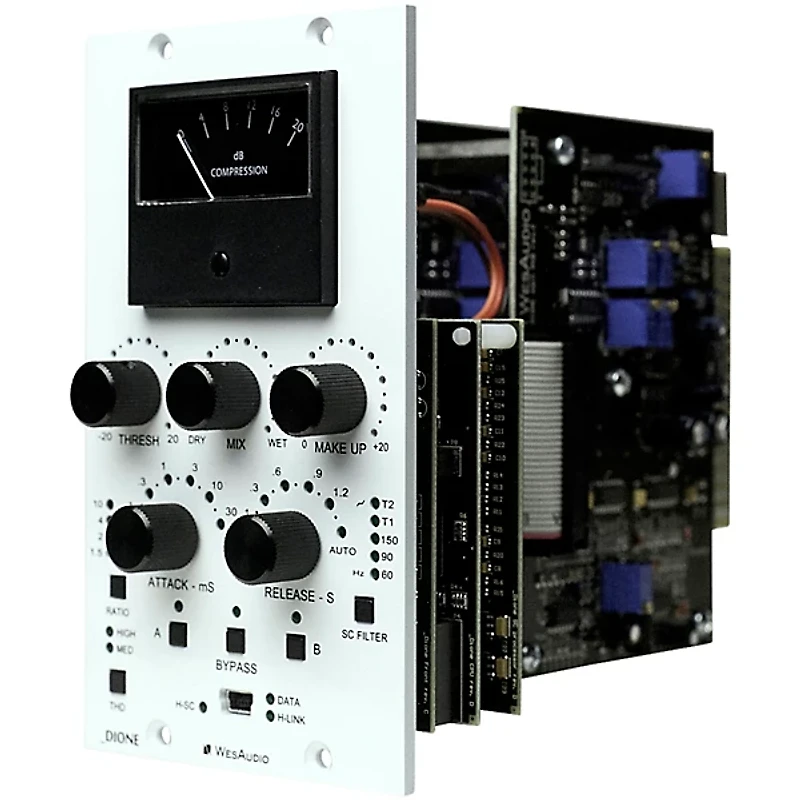 WesAudio _DIONE NG500 500 Series Analog Bus Compressor with Digital Recall